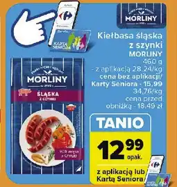 Carrefour Market Kiełbasa śląska z szynki Morliny oferta