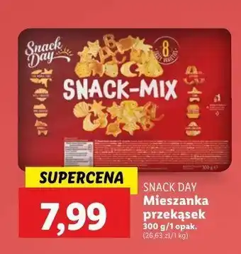 Lidl Mix paluszków i precelków Snack day oferta