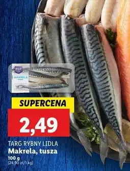 Lidl Makrela - tusza Rybny targ lidla oferta