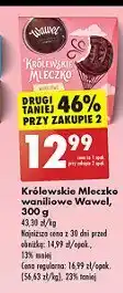 Biedronka Królweskie mleczko waniliowe Wawel królewskie mleczko oferta