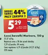 Biedronka Łosoś kawałki w sosie pomidorowym Marinero oferta
