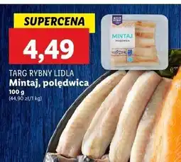 Lidl Mintaj polędwica Rybny targ lidla oferta