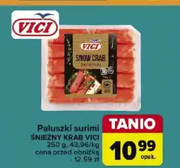 Carrefour Market Paluszki surimi snow crab Vici oferta