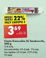 Biedronka Ciastko francuskie xl Smakowite (biedronka) oferta