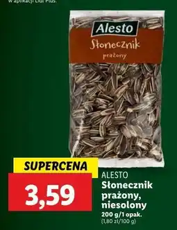 Lidl Słonecznik prażony Alesto oferta