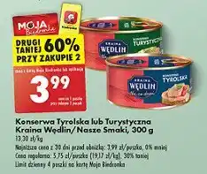 Biedronka Konserwa tyrolska Kraina wędlin oferta