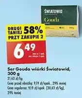 Biedronka Ser gouda tarty Światowid oferta