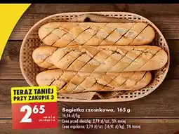 Biedronka Bagietka czosnkowa oferta