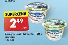 Biedronka Serek wiejski z twrożkiem kremowym Hochland almette oferta