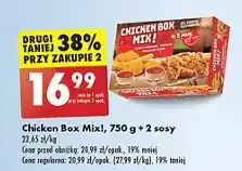 Biedronka Chicken box + 2 sosy oferta