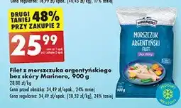 Biedronka Morszczuk argentyński filet bez skóry Marinero oferta