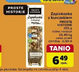 Carrefour Zapiekanka na chrupiącej bagietce z kurczakiem Iglotex proste historie oferta