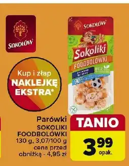 Carrefour Parówki foodbolówki Sokołów sokoliki oferta