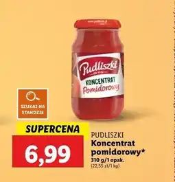 Lidl Koncentrat pomidorowy 30 % Pudliszki oferta