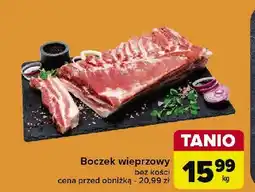 Carrefour Boczek wieprzowy ekstra bez kości oferta