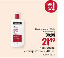 Rossmann Neutrogena, emulsja do ciała, 400 ml oferta