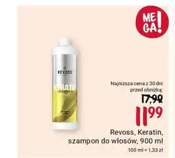 Rossmann Revoss, Keratin, szampon do włosów, 900 ml oferta
