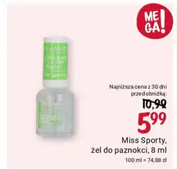 Rossmann Miss Sporty, żel do paznokci, 8 ml oferta