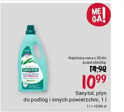 Sanytol, płyn do podłóg i innych powierzchni, 1 I