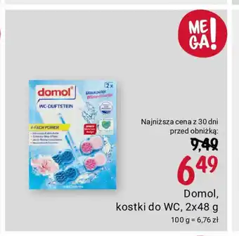 Rossmann Domol, kostki do WC, 2x48 g oferta
