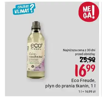 Rossmann Eco Freude, płyn do prania tkanin, 1 l oferta