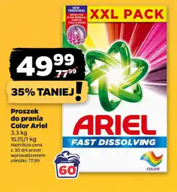Proszek do prania Color Ariel 3,3 kg