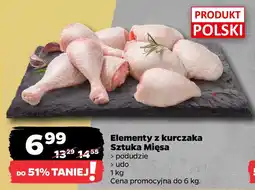 Netto Elementy z kurczaka Sztuka Mięsa 1kg oferta