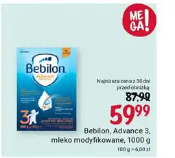 Rossmann Bebilon, Advance 3, mleko modyfikowane, 1000 g oferta