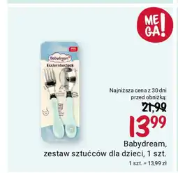 Rossmann Babydream, zestaw sztućców dla dzieci oferta