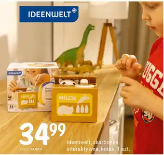 Rossmann Ideenwelt, skarbonka interaktywna, kotek oferta