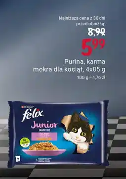 Rossmann Purina, karma mokra dla kociąt, 4x85 g oferta