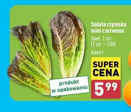 ALDI Sałata rzymska mini czerwona 2 szt. oferta