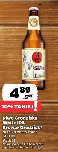 Netto Piwo Grodziska White IPA Browar Grodzisk 500ml oferta