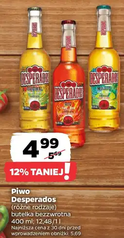 Netto Piwo Desperados 400 ml oferta