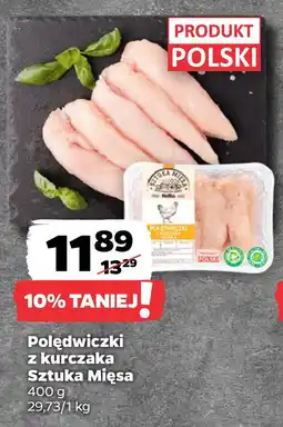 Netto Polędwiczki z kurczaka Sztuka Mięsa 400 g oferta
