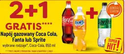 Polomarket Napój gazowany Coca Cola, Fanta lub Sprite, Coca-Cola, 850 ml oferta