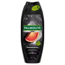 Lidl Palmolive MEN Energising, orzeźwiający żel pod prysznic dla mężczyzn 3w1 cytrusy i magnez 500ml oferta