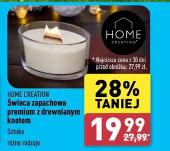 ALDI Świeca zapachowa Home Creation oferta