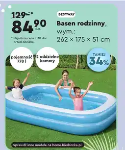 Biedronka Basen Bestway oferta
