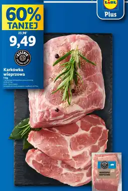 Lidl Karkówka Rzeźnik oferta