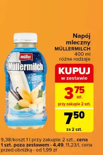 Carrefour Express Napój mleczny Müller oferta