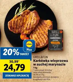 Lidl Karkówka Grill&Fun oferta