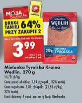 Biedronka Mielonka tyrolska Kraina Wędlin oferta