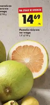 Biedronka Pomelo różowe oferta