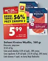 Biedronka Salami klasyczne Kraina Wędlin oferta