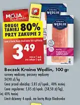 Biedronka Boczek surowy wędzony Kraina Wędlin oferta