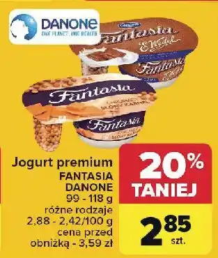 Carrefour Jogurt z mleczną czekoladą Danone Fantasia E. Wedel oferta