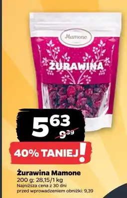 Netto Żurawina Mamone oferta