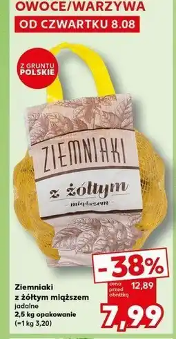 Kaufland Ziemniaki z żółtym miąższem oferta