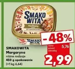 Kaufland Margaryna Smakowita maślany smak oferta